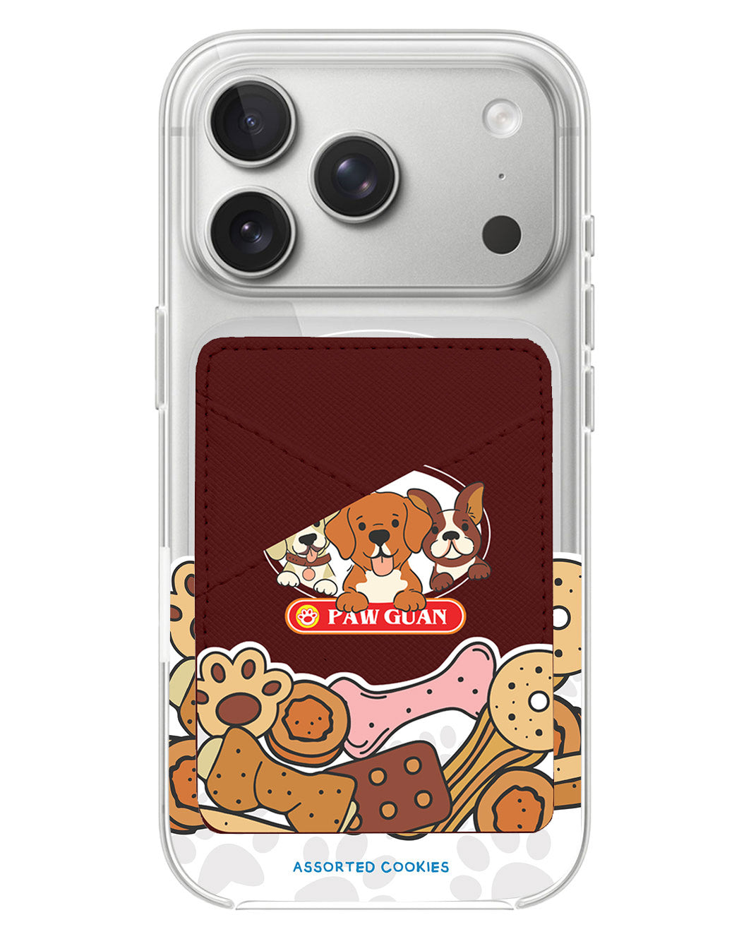 iPhone Phone Wallet Case - Pawguan Dog