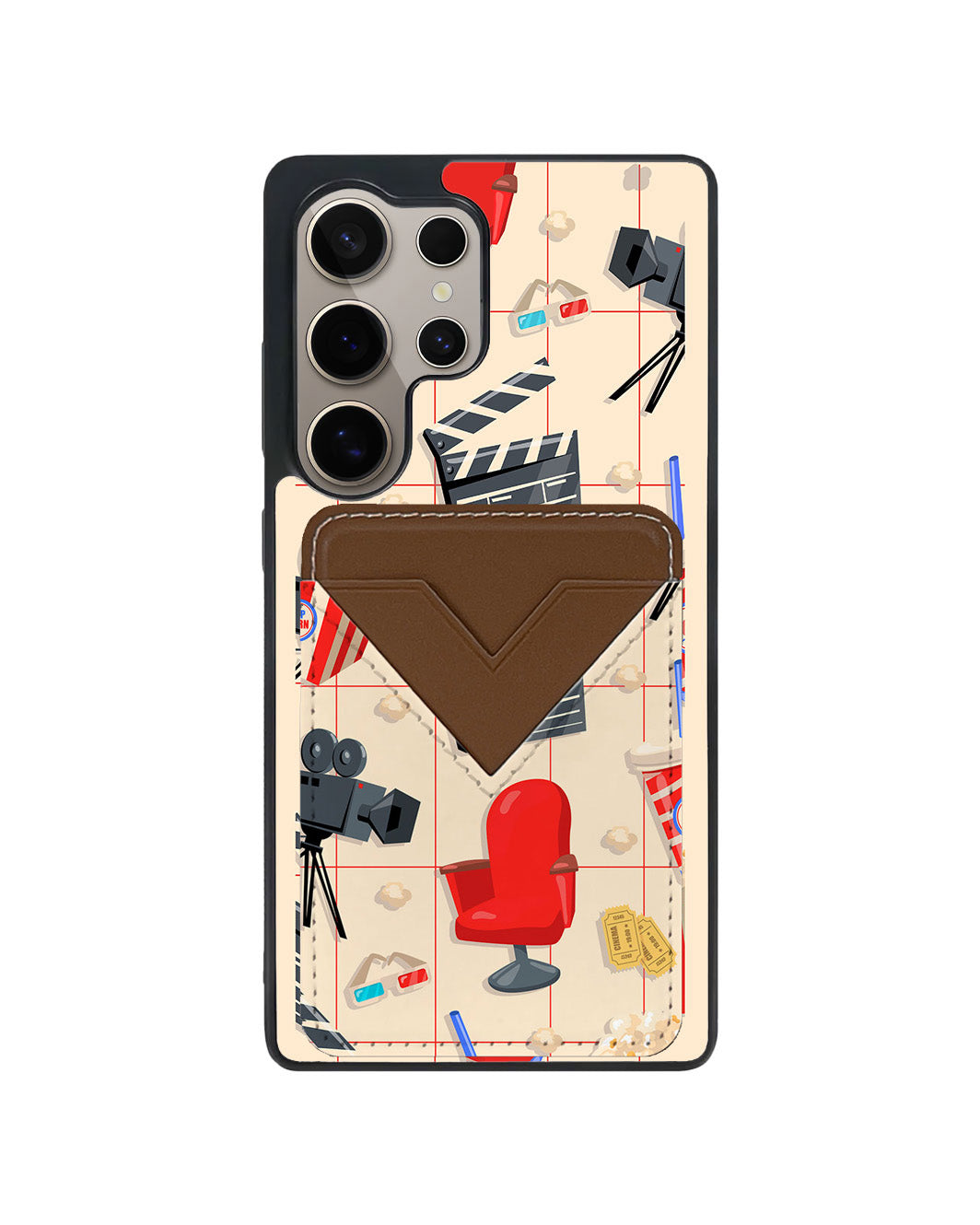 Android Avant Wallet Case - Movie Night