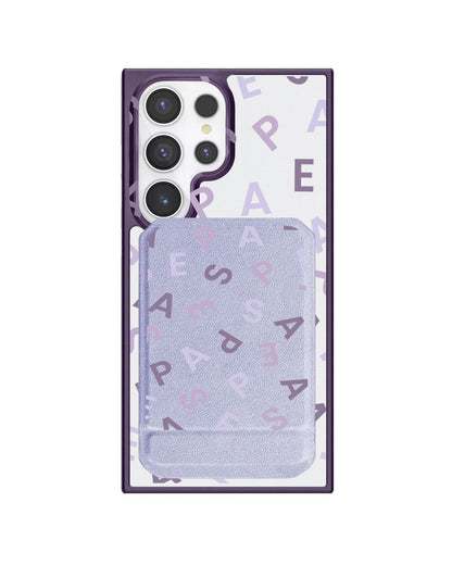 Android Magnetic Multifold Wallet - Aespa Monogram