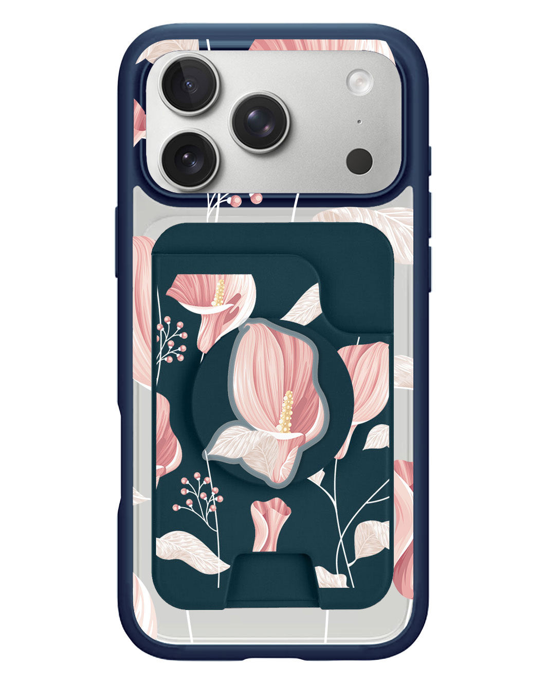 iPhone Magpop Wallet - Easter Lily