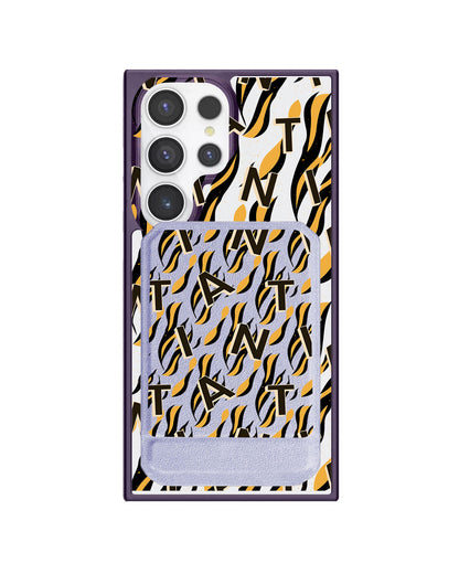 Android Magnetic Multifold Wallet - Tiger Monogram 1.0