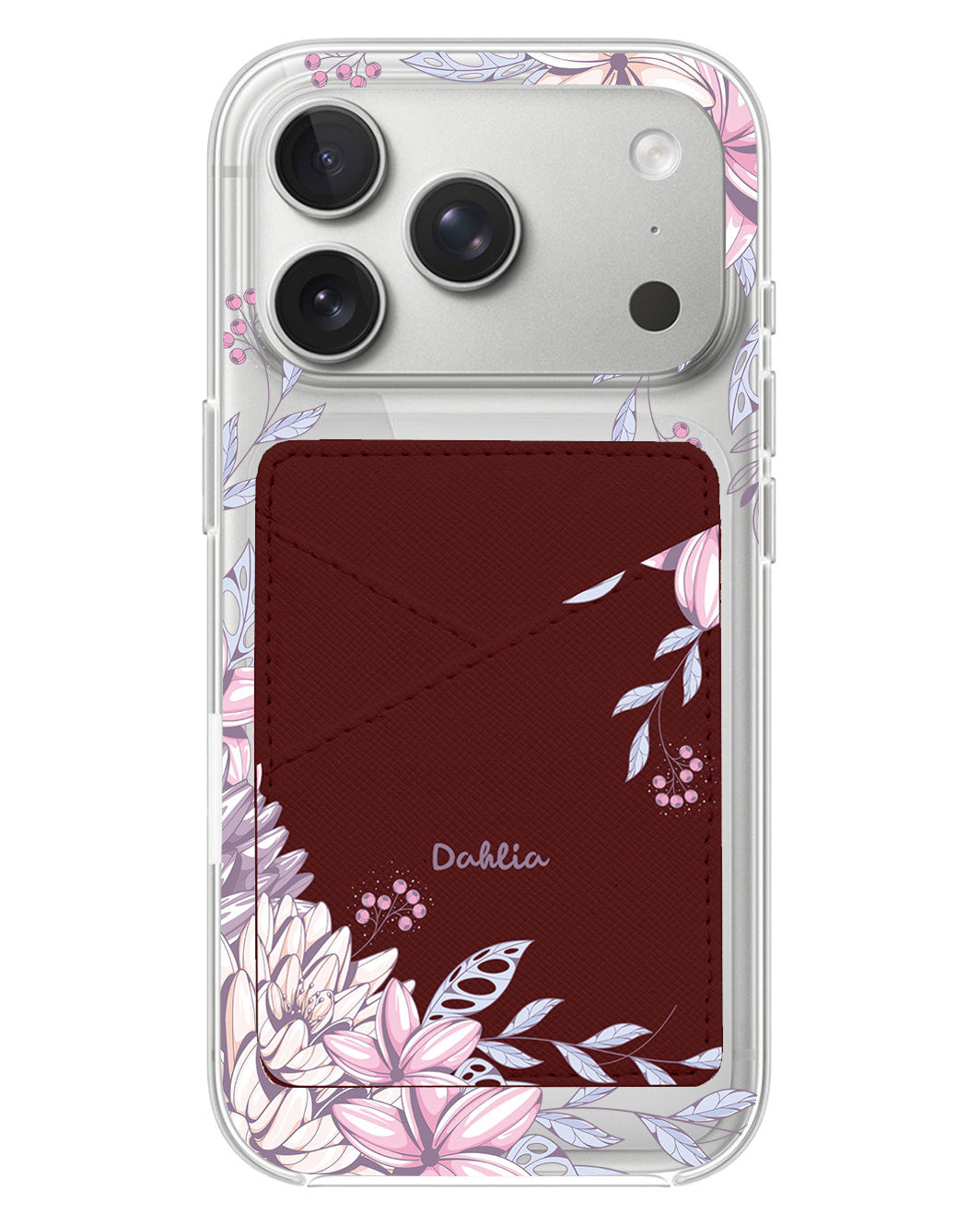iPhone Phone Wallet Case - Dahlia