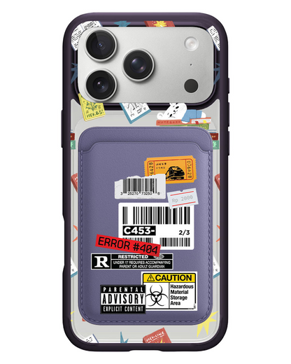 iPhone Magnetic Wallet Case - Let Me Sleep