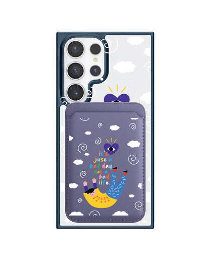 Android Magnetic Wallet Case - Bad Day