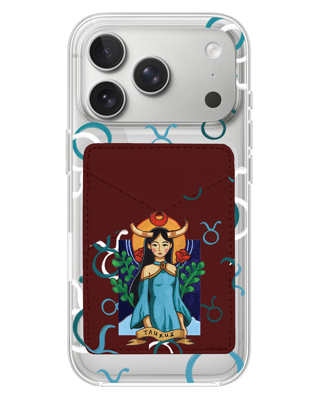 iPhone Phone Wallet Case - Taurus