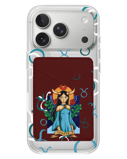 iPhone Phone Wallet Case - Taurus