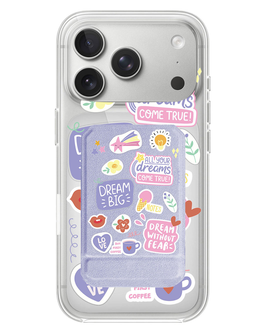 iPhone Magnetic Multifold Wallet - Dream Sticker Pack