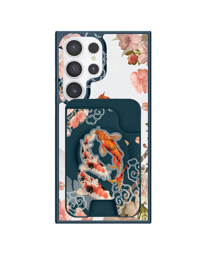 Android Magpop Wallet - Oil Painting Koi