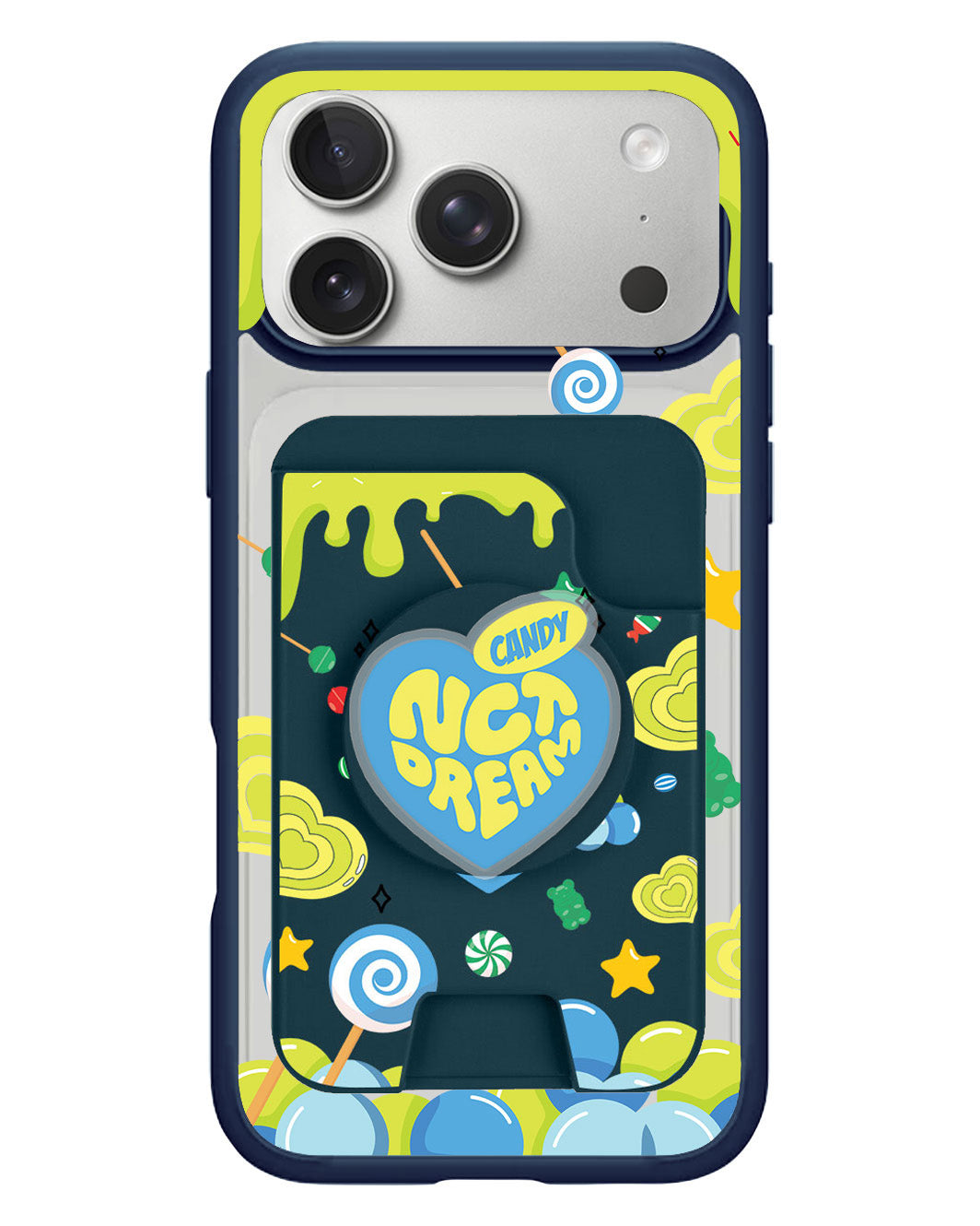 iPhone Magpop Wallet - NCT Dream Candy Lime Green