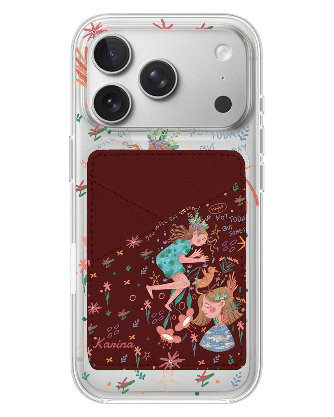 iPhone Phone Wallet Case - Get Better