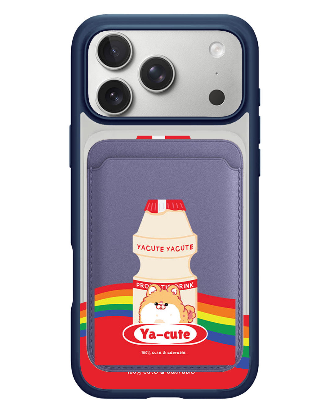 iPhone Magnetic Wallet Case - Yacute Dog
