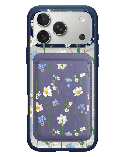 iPhone Magnetic Wallet Case - December Narcissus