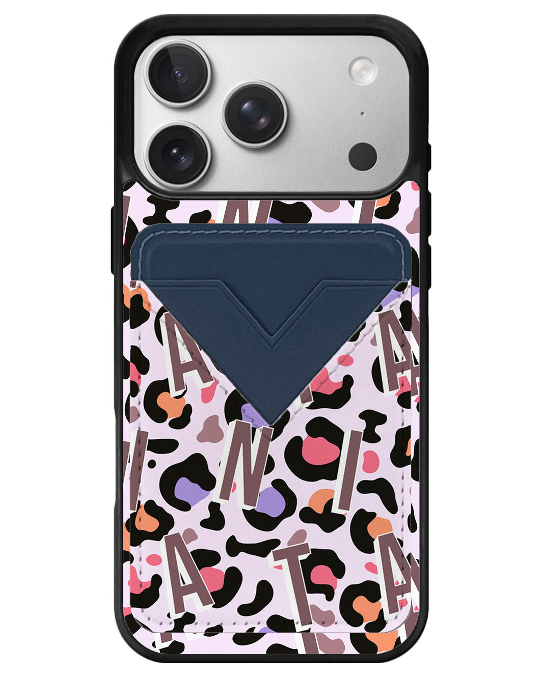 iPhone Avant Wallet Case - Leopard Monogram 5.0