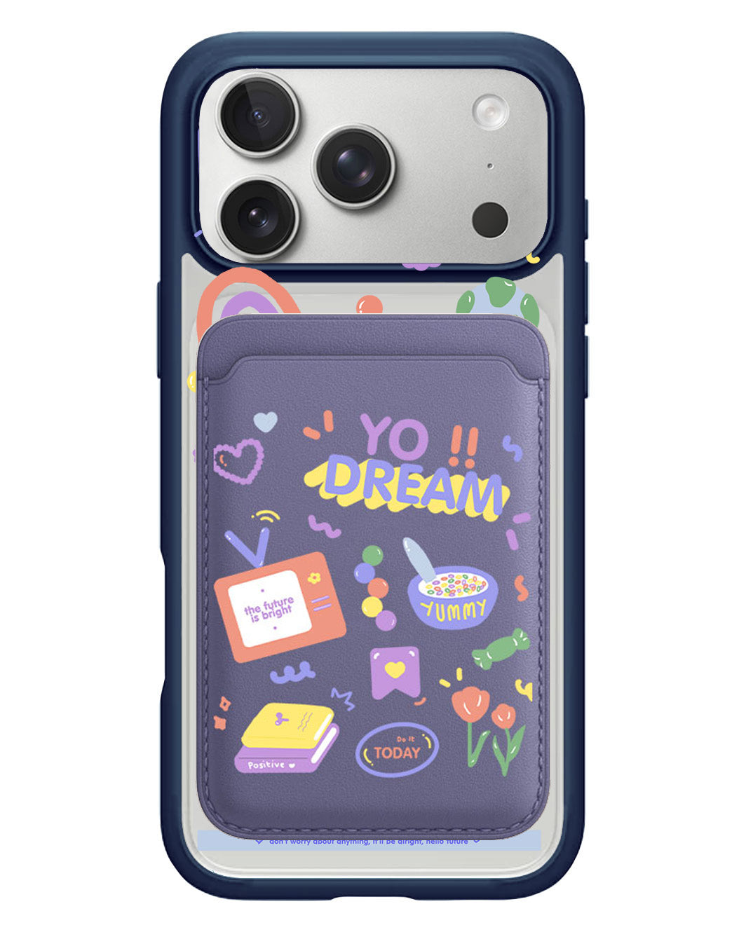 iPhone Magnetic Wallet Case - Hello Future
