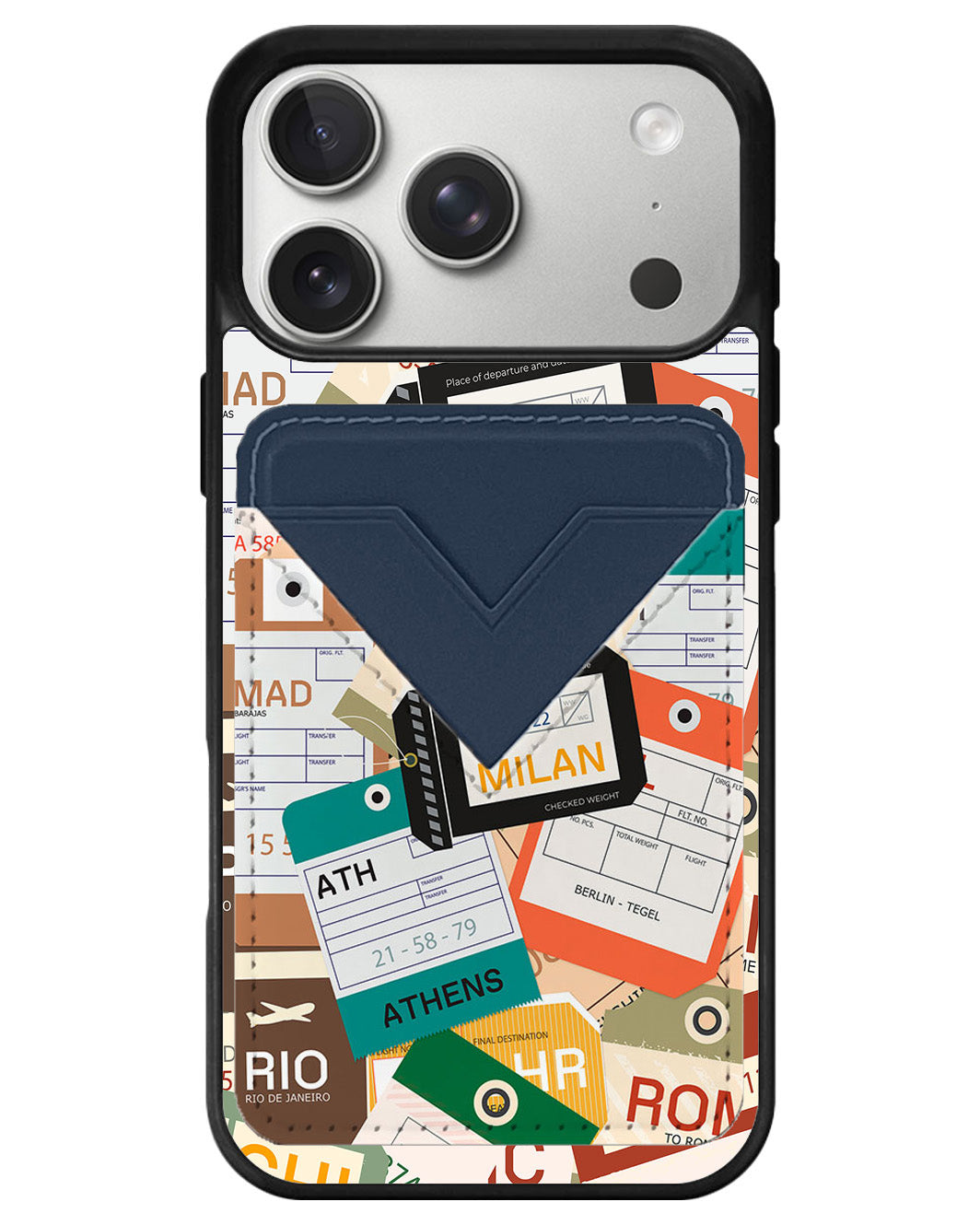 iPhone Avant Wallet Case - Luggage Tag