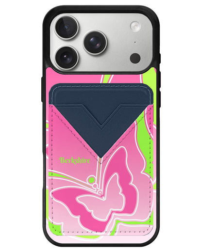 iPhone Avant Wallet Case - Butterfly Mirror 3.0