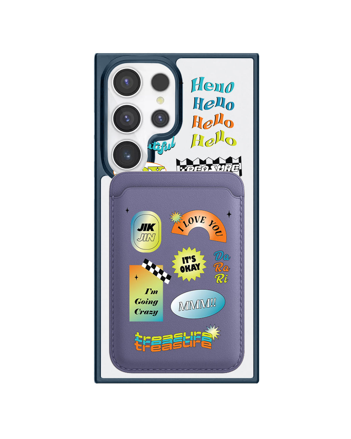 Android Magnetic Wallet Case - Hello Treasure