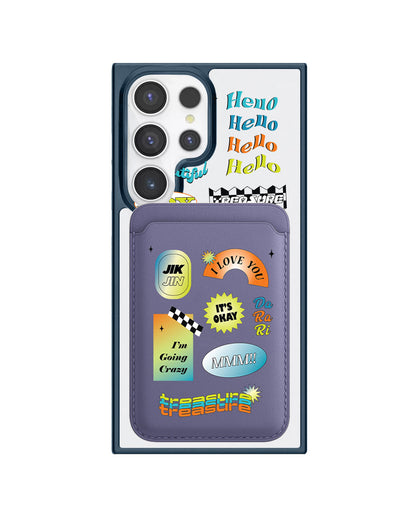 Android Magnetic Wallet Case - Hello Treasure