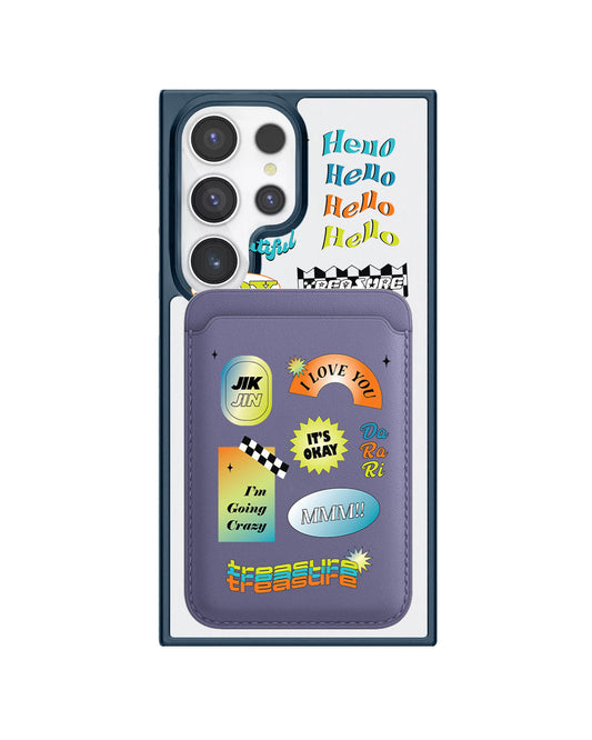 Android Magnetic Wallet Case - Hello Treasure