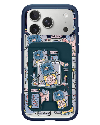 iPhone Magpop Wallet - Grow (Sunnysidearteu)
