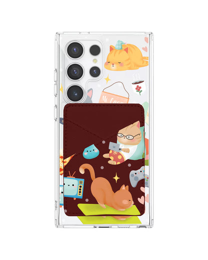 Android Phone Wallet Case - Stay Home