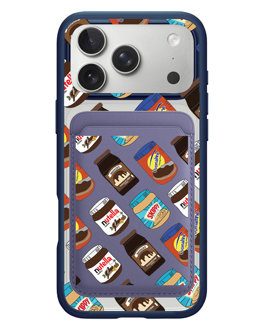 iPhone Magnetic Wallet Case - Choco Spread
