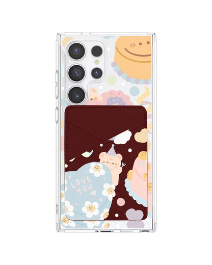 Android Phone Wallet Case - Cake Party