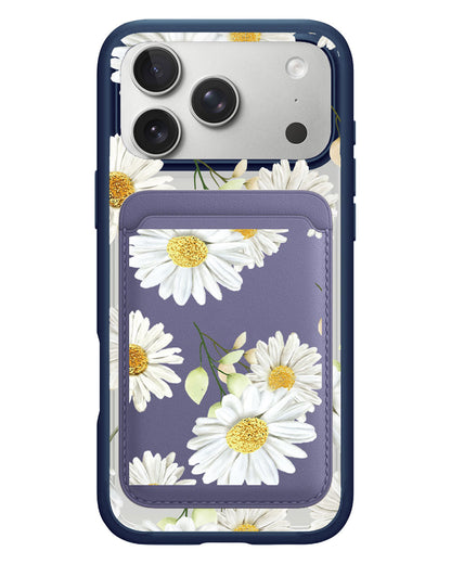 iPhone Magnetic Wallet Case - October Chrysanthemum