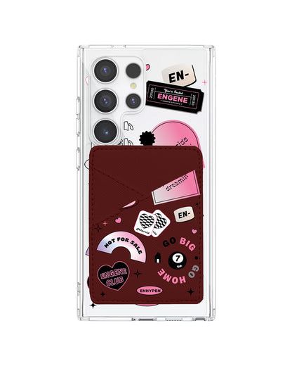 Android Phone Wallet Case - En Sticker Pack