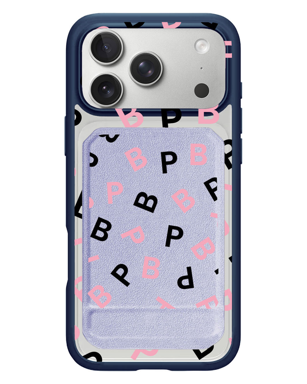 iPhone Magnetic Multifold Wallet - Blackpink Monogram