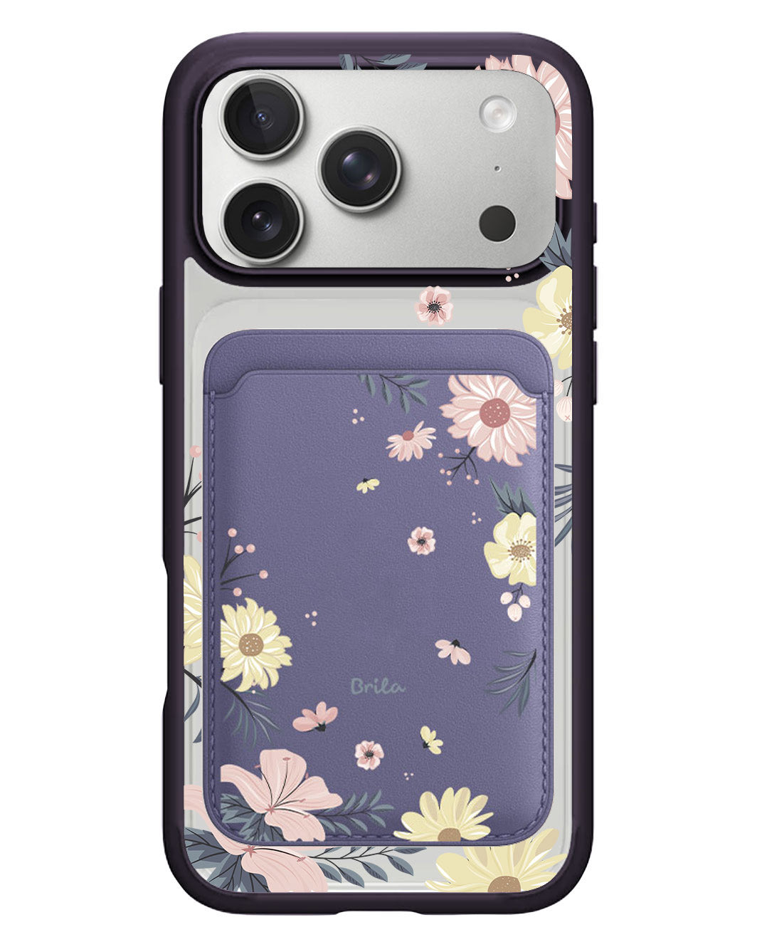 iPhone Magnetic Wallet Case - Margaret