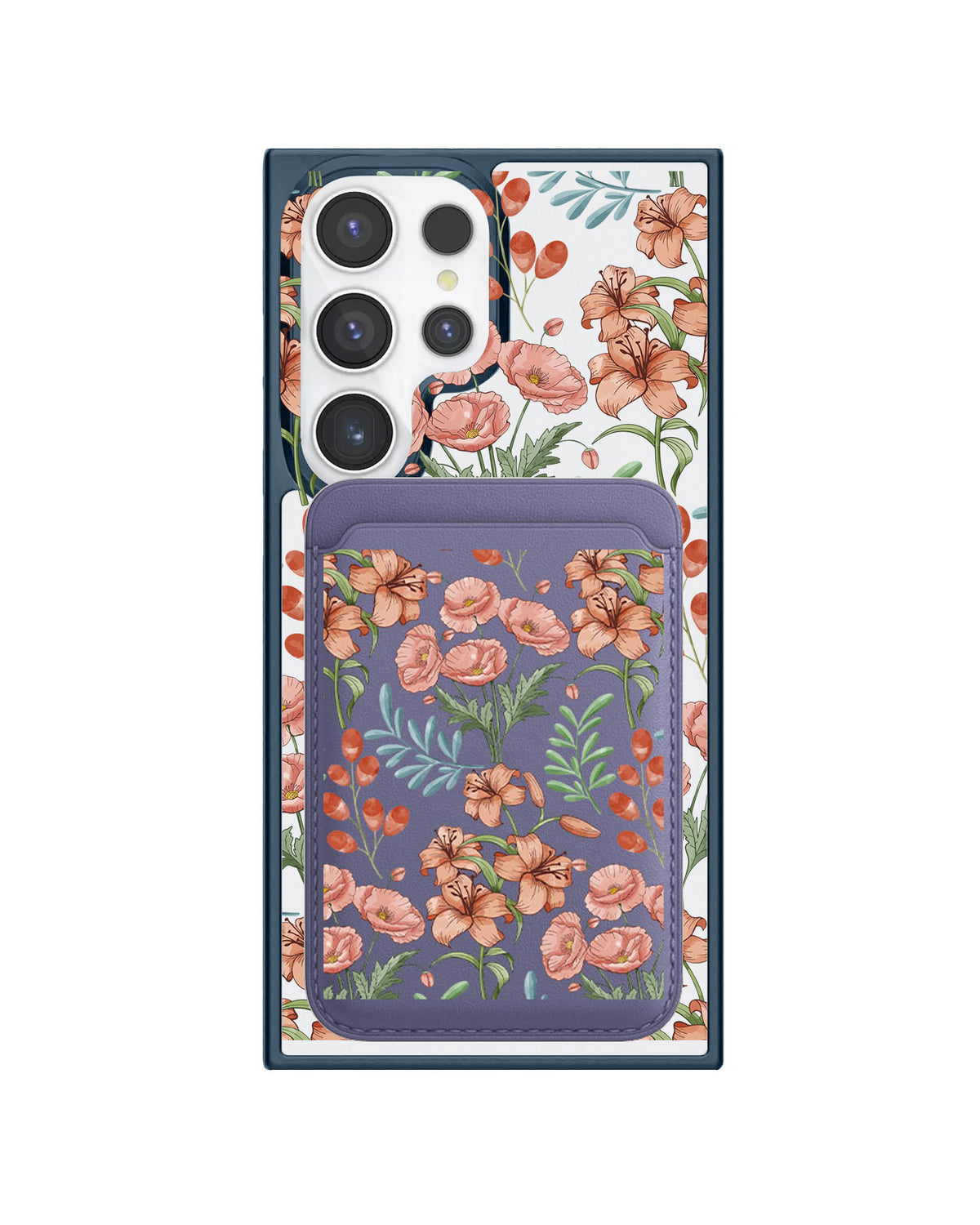 Android Magnetic Wallet Case - Nora
