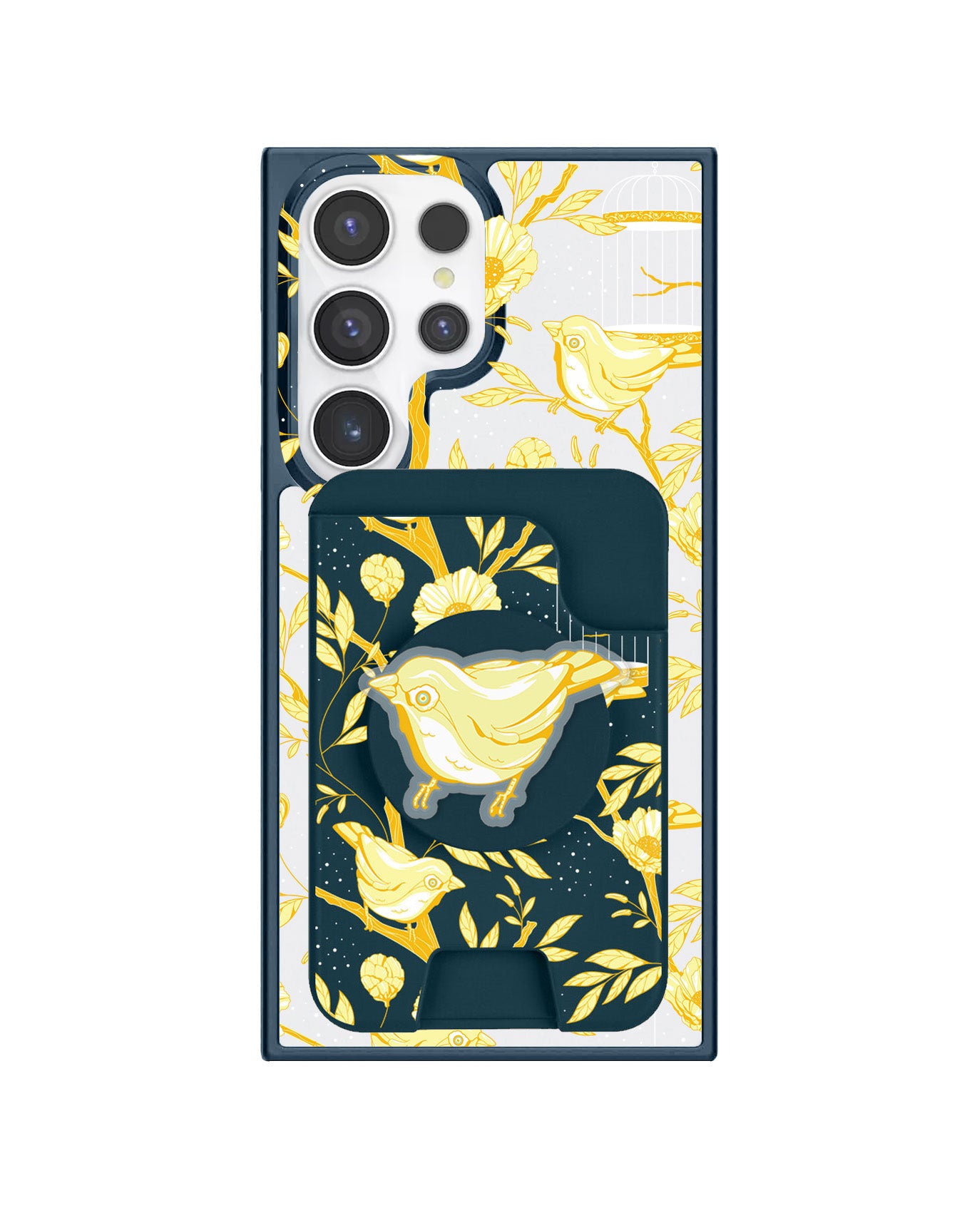 Android Magpop Wallet - Lovebird Monochrome 2.0