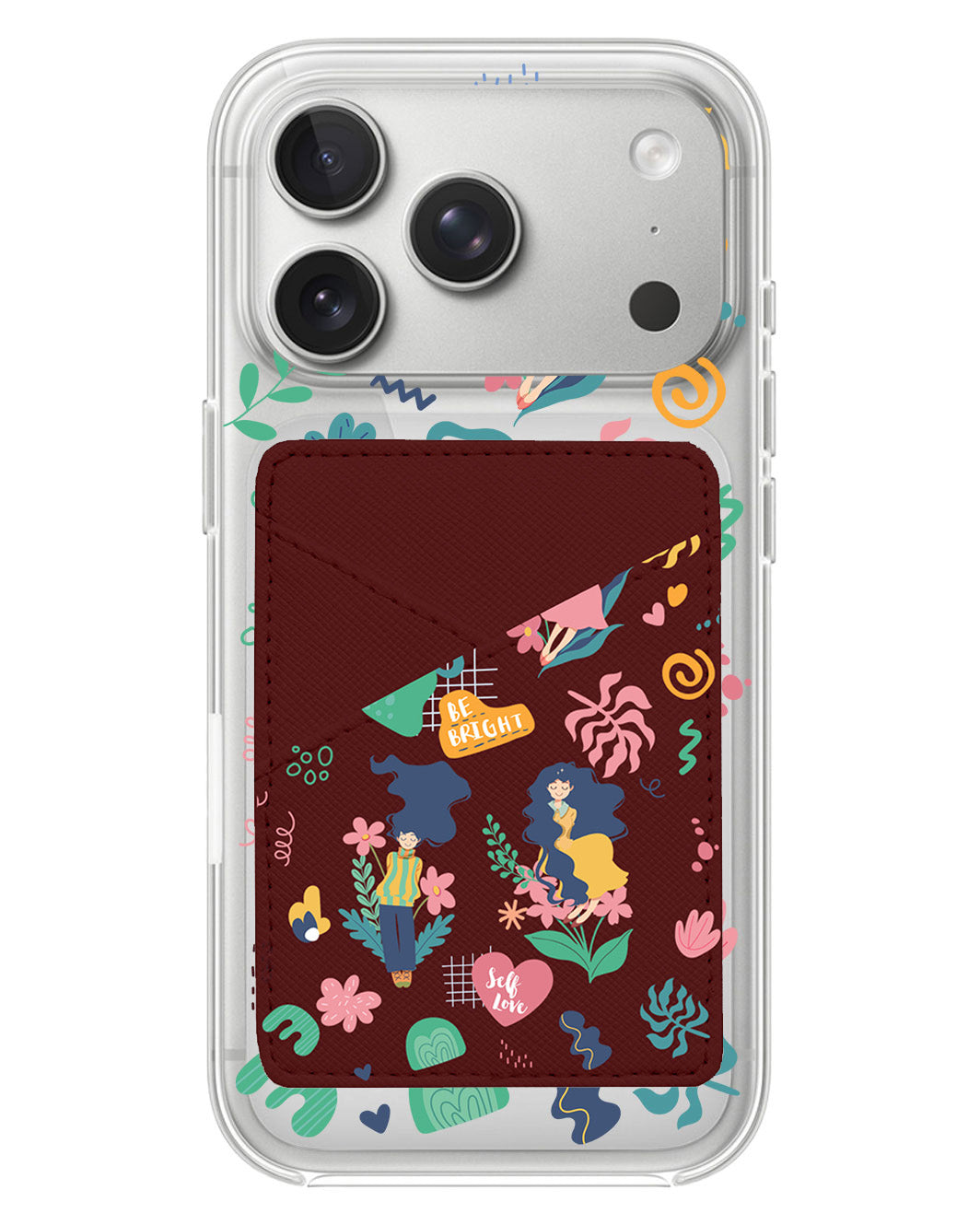 iPhone Phone Wallet Case - Self Love Sticker pack 2.0