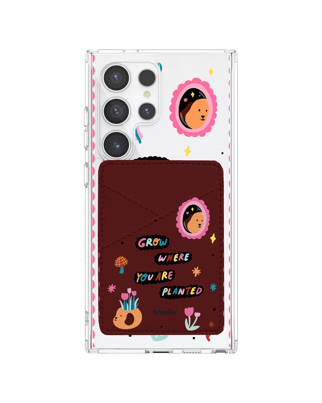 Android Phone Wallet Case - Grow Where You Are Planted