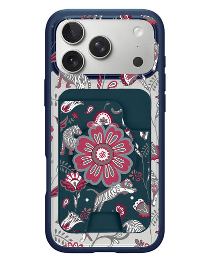 iPhone Magpop Wallet - Tiger & Floral 6.0