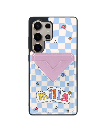 Android Avant Wallet Case - Adorable Monogram 5.0