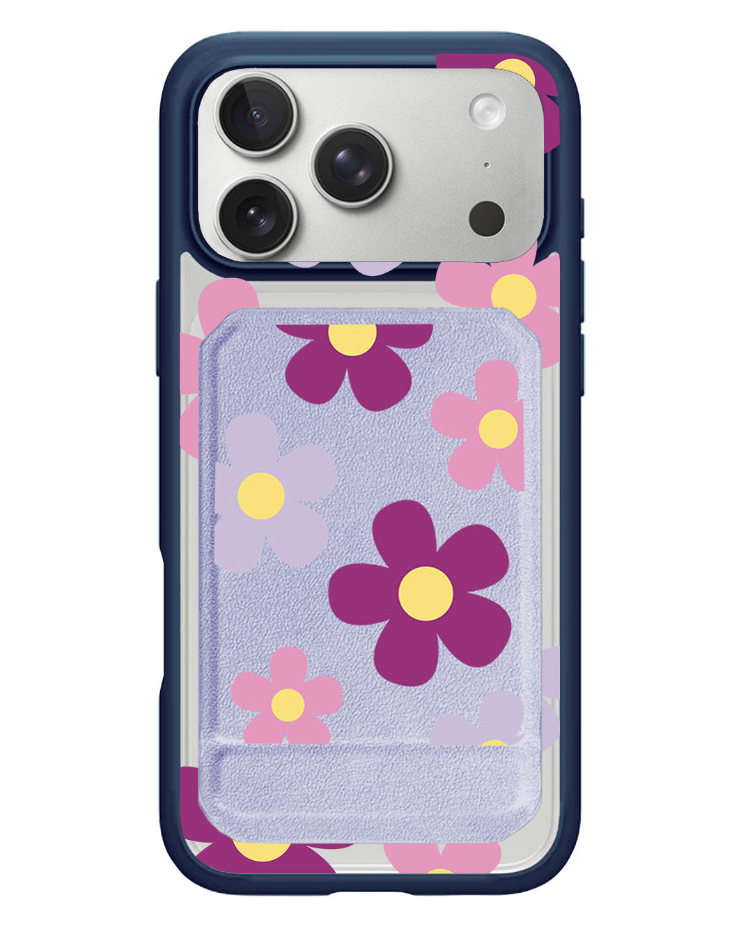iPhone Magnetic Multifold Wallet - Daisy Paradise