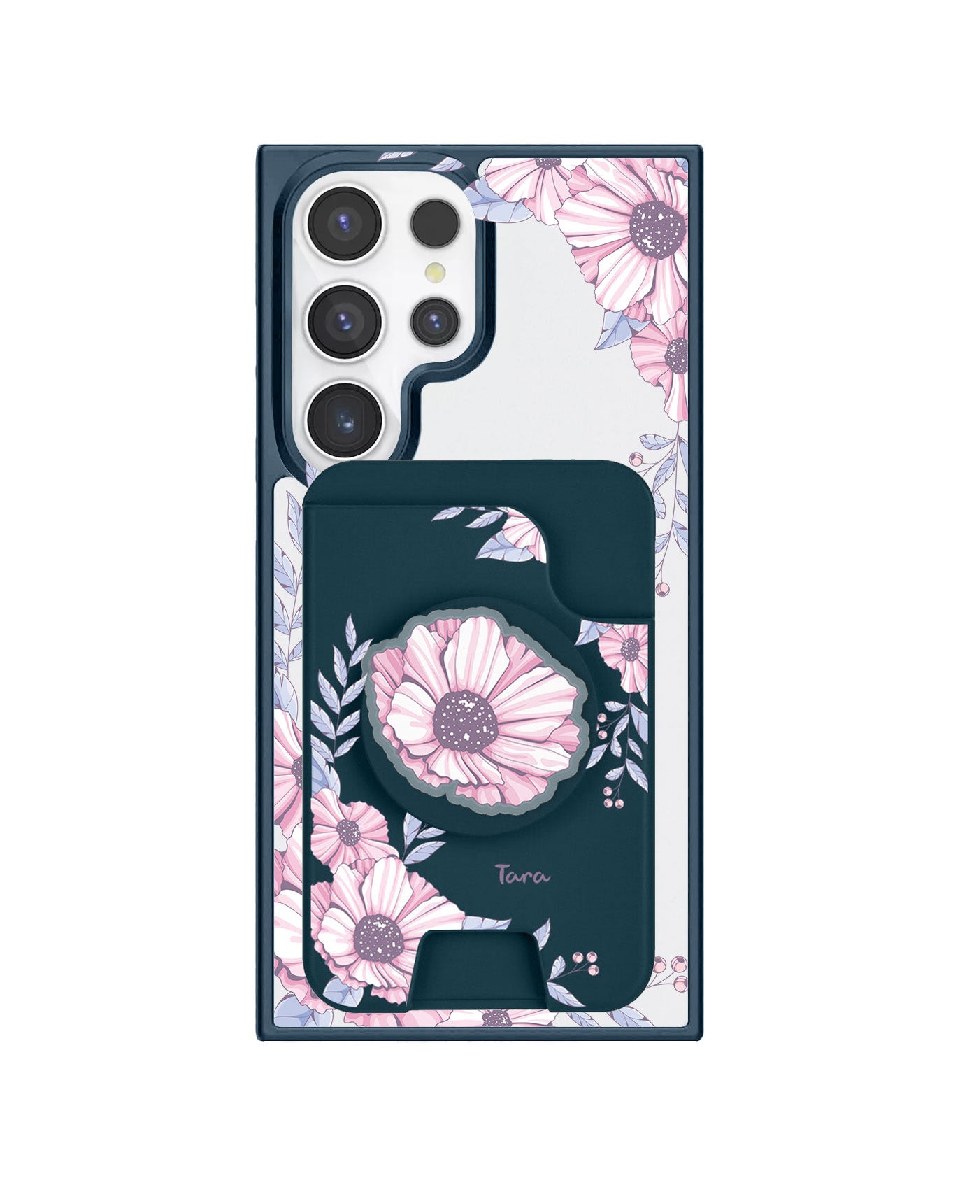 Android Magpop Wallet - Pink Blossom