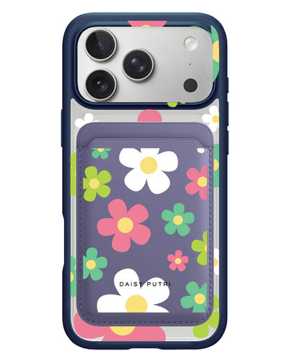iPhone Magnetic Wallet Case - Daisy Wild