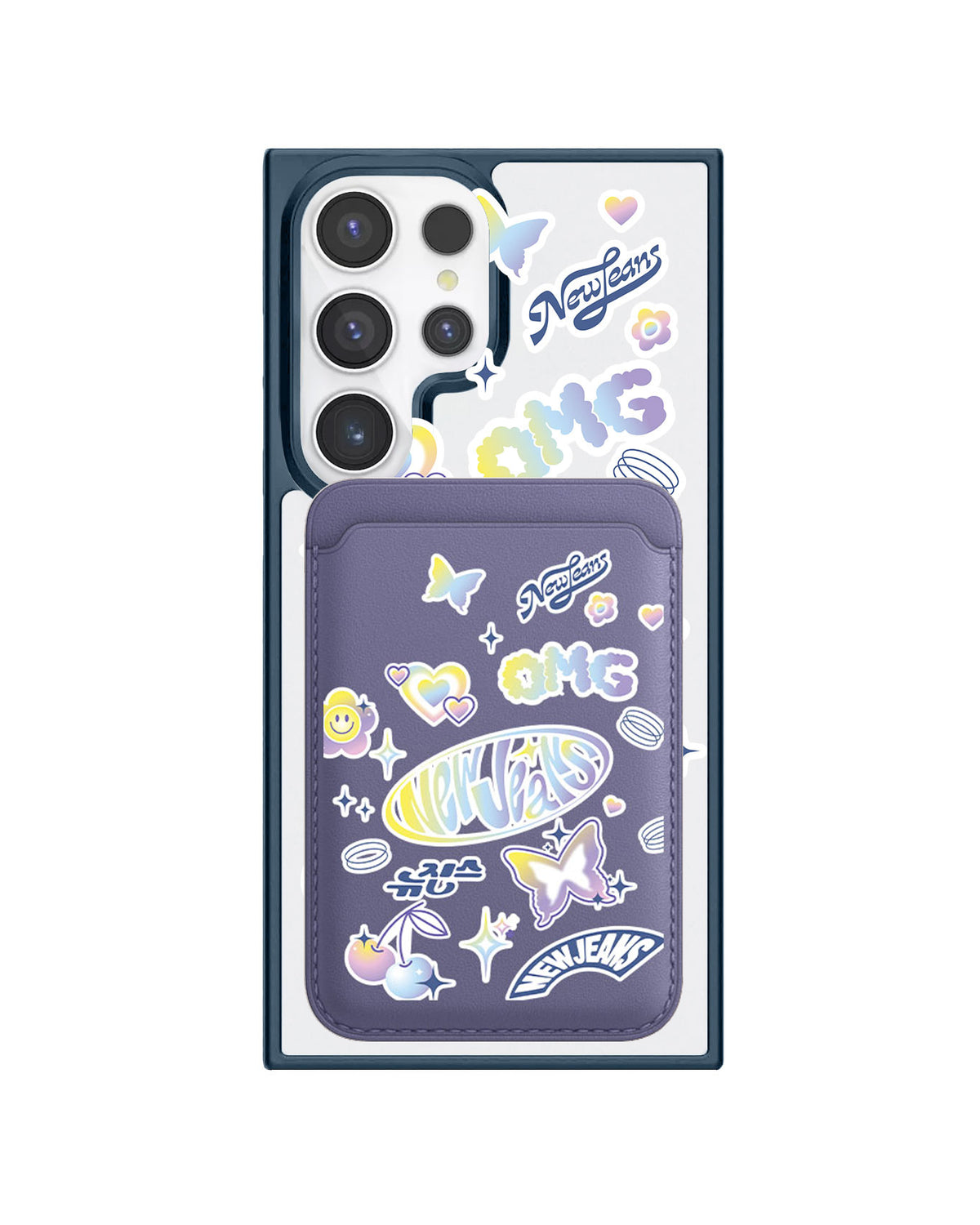 Android Magnetic Wallet Case - NewJeans OMG 1.0