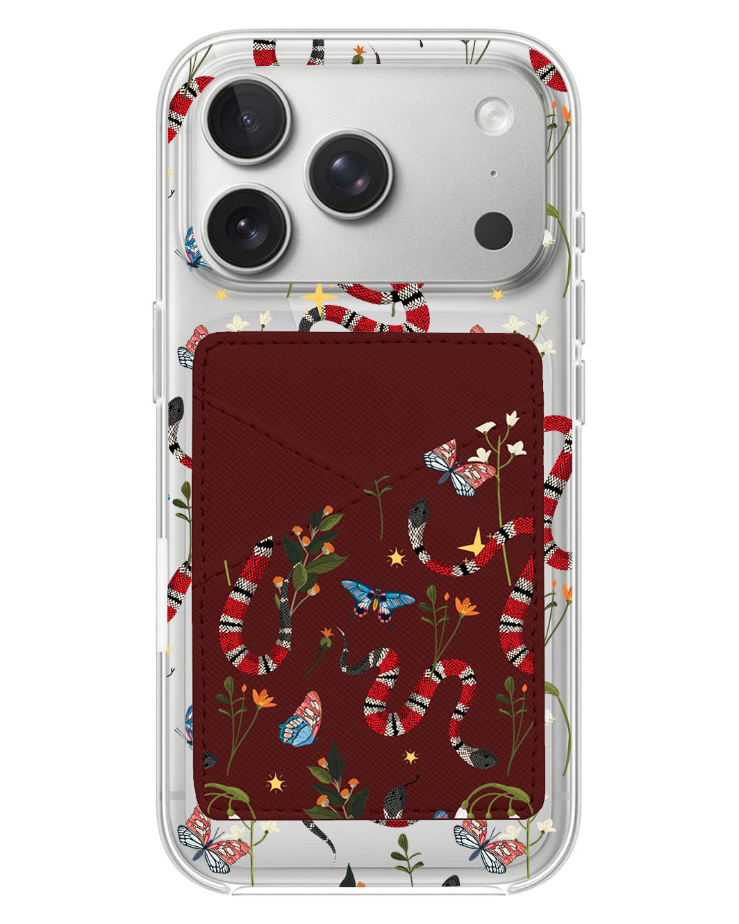iPhone Phone Wallet Case - Serpente