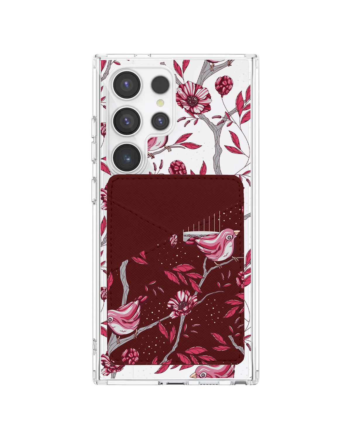 Android Phone Wallet Case - Lovebird 11.0