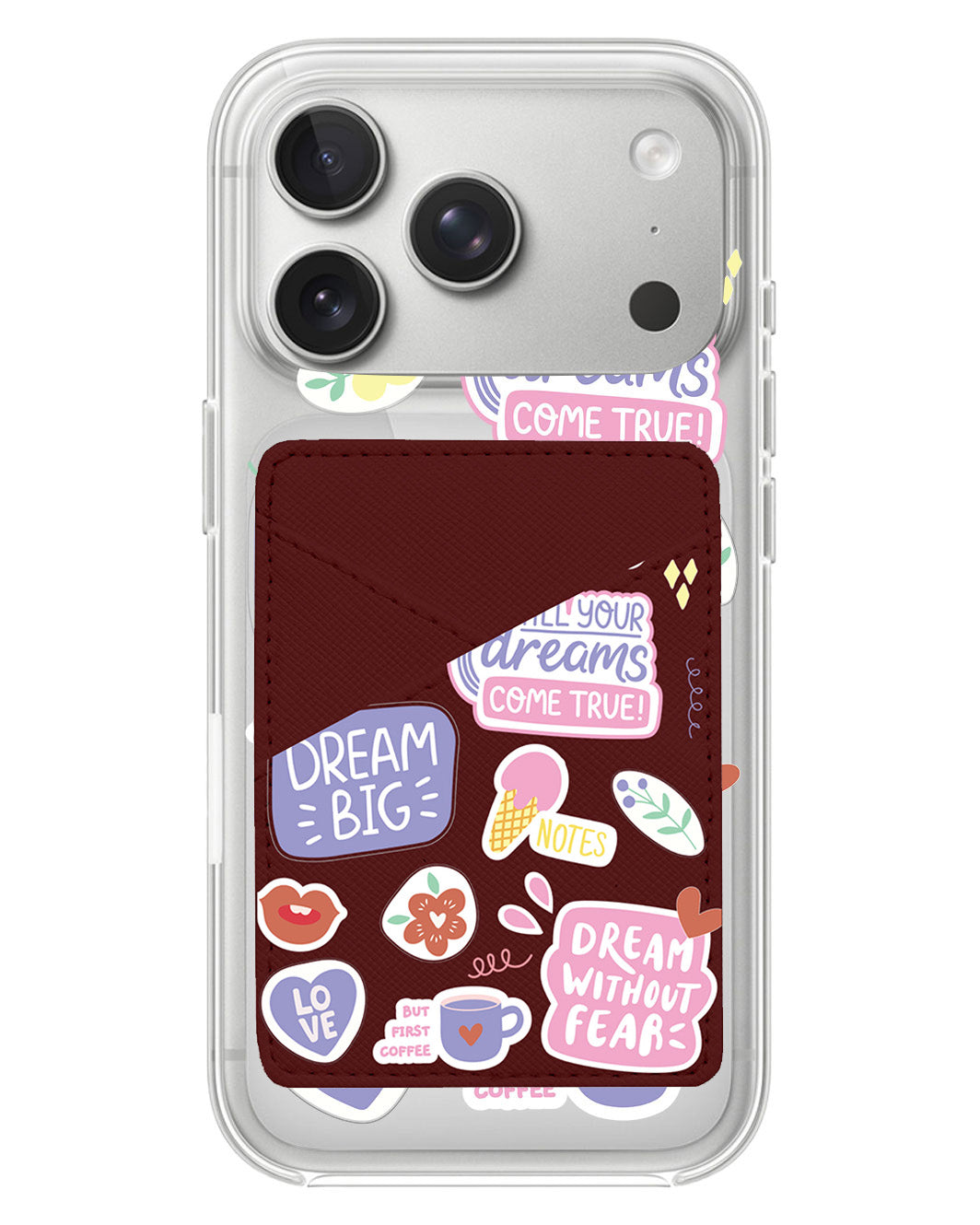iPhone Phone Wallet Case - Dream Sticker Pack