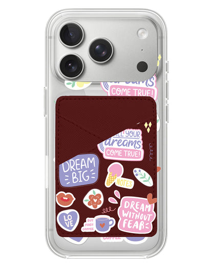 iPhone Phone Wallet Case - Dream Sticker Pack