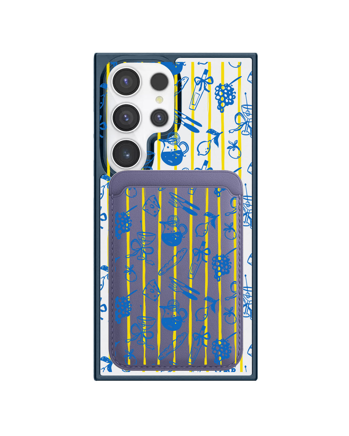 Android Magnetic Wallet Case - Italian Summer