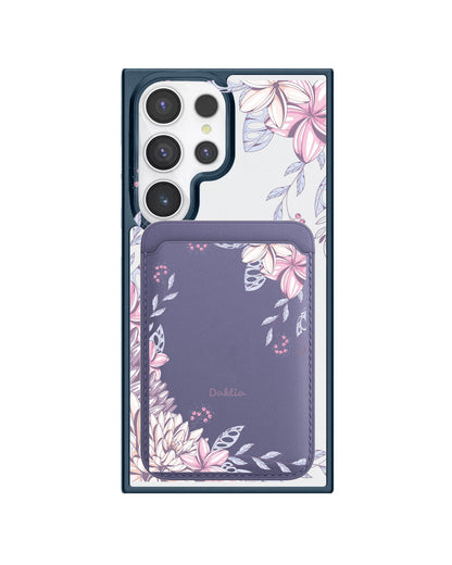Android Magnetic Wallet Case - Dahlia