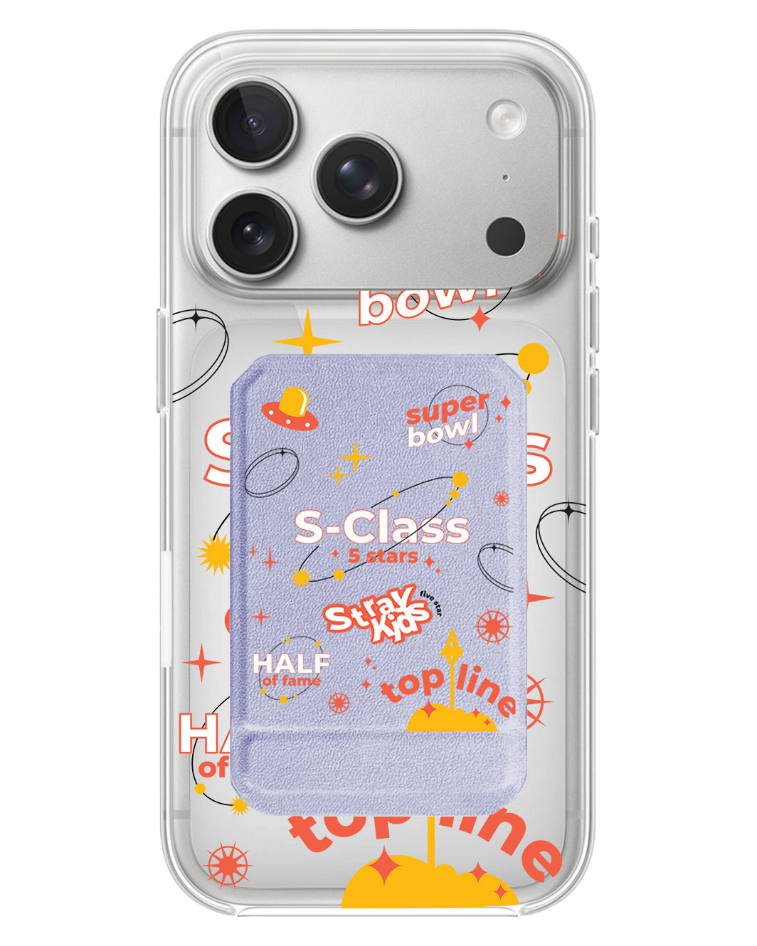iPhone Magnetic Multifold Wallet - Stray Kids 5stars