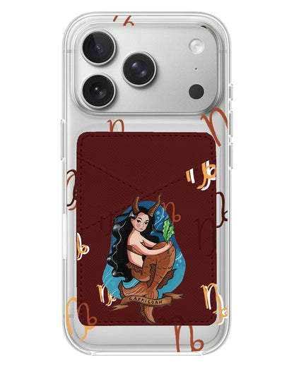 iPhone Phone Wallet Case - Capricorn