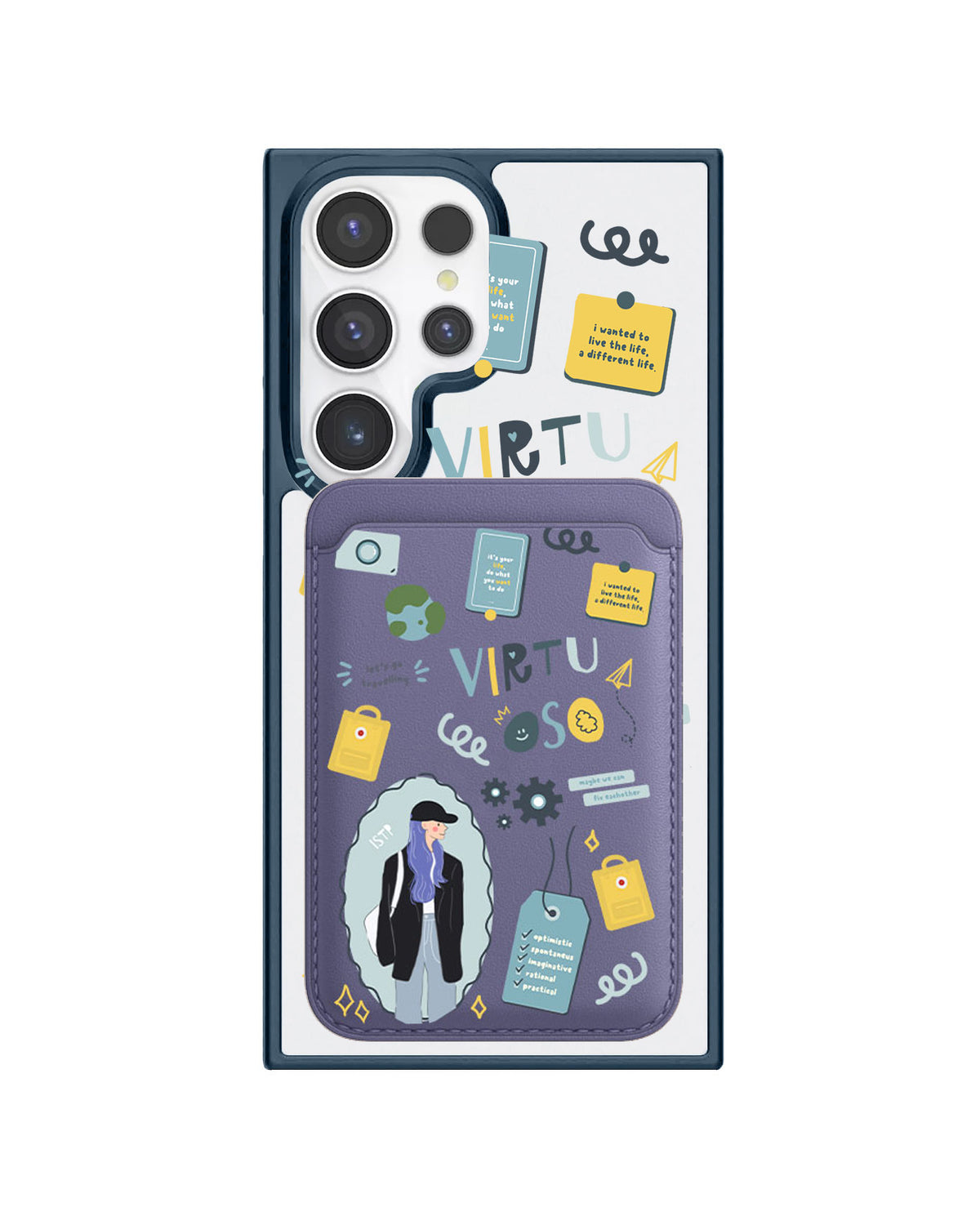 Android Magnetic Wallet Case - Istp